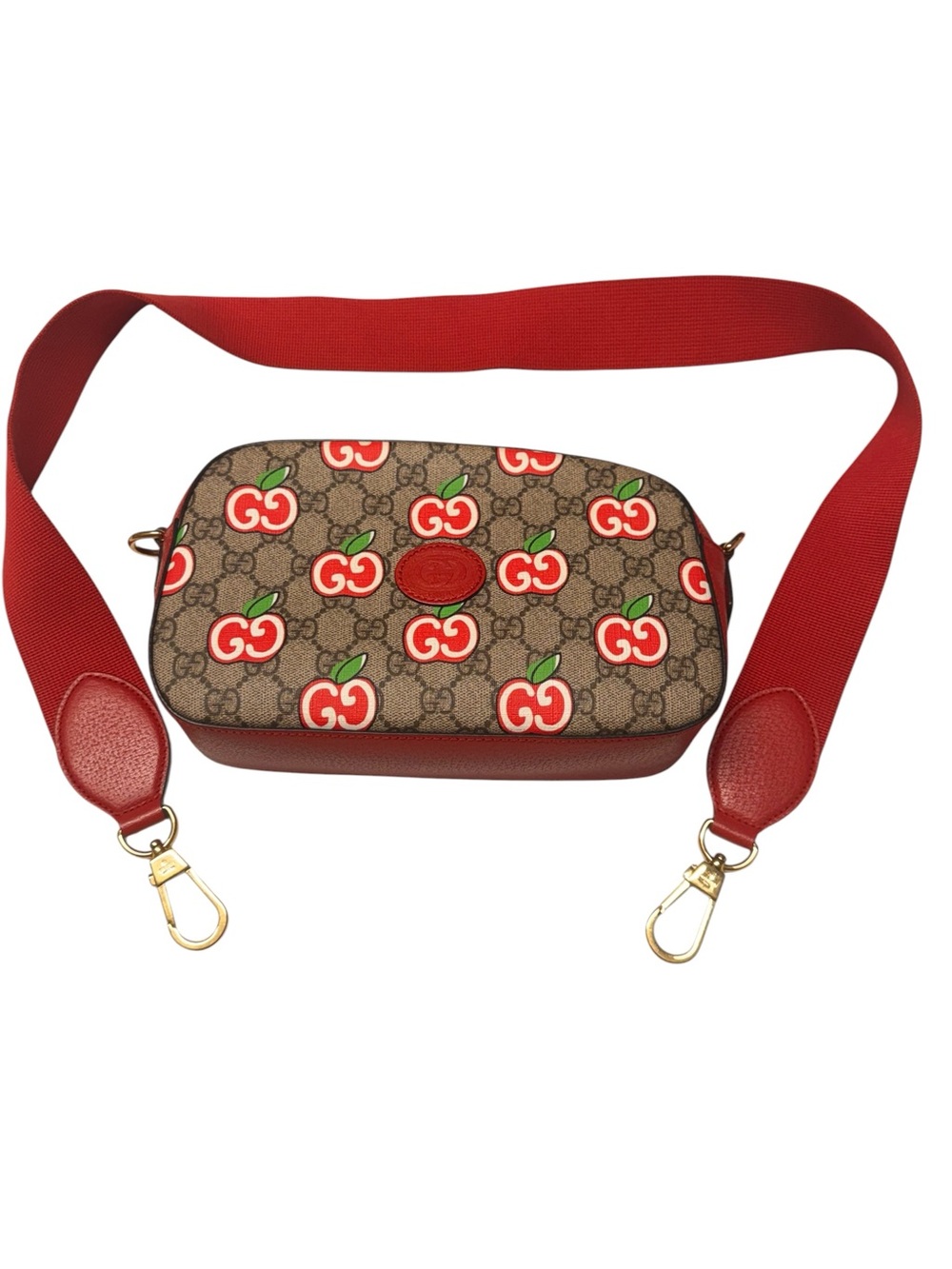 Gucci GG Supreme Apple Camera Bag limited capsule collection preppy girhoodcore